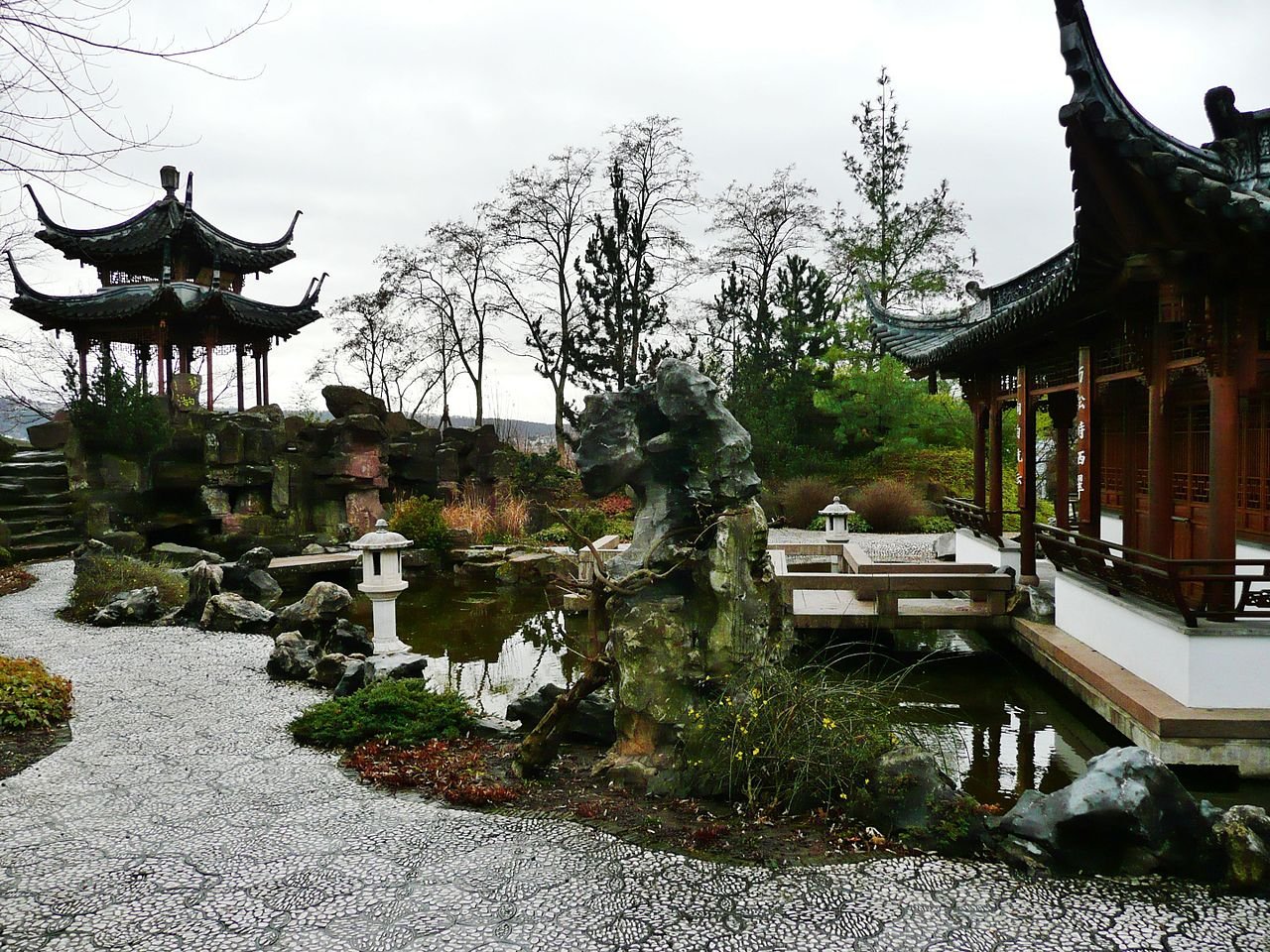 중국 정원(히네시셔 가르텐 슈투트가르트)